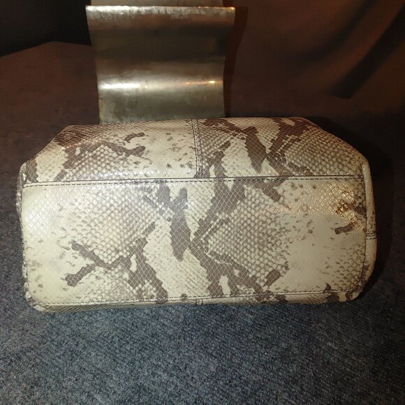 Kate Spade New York Leather Python Hobo Shoulder Bag EUC - Picture 5 of 8